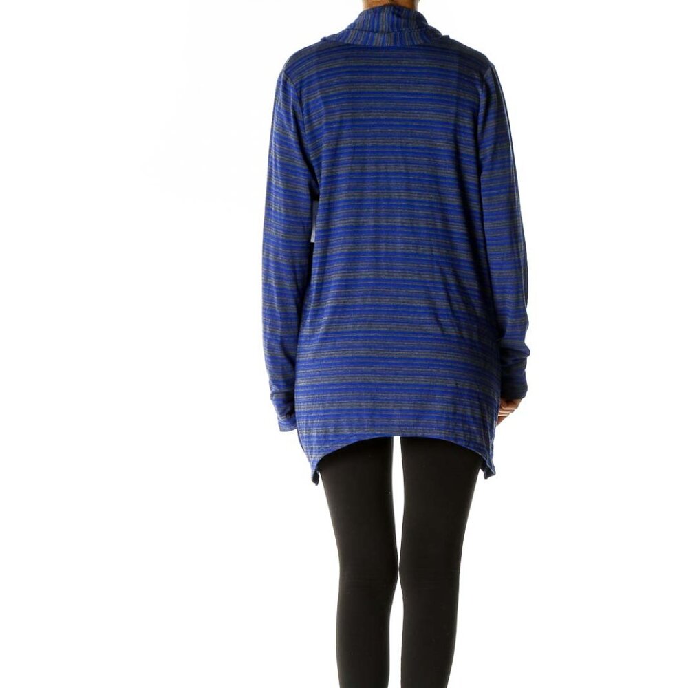 41 hawthorn Blue Striped Cardigan - Picture 3 of 3